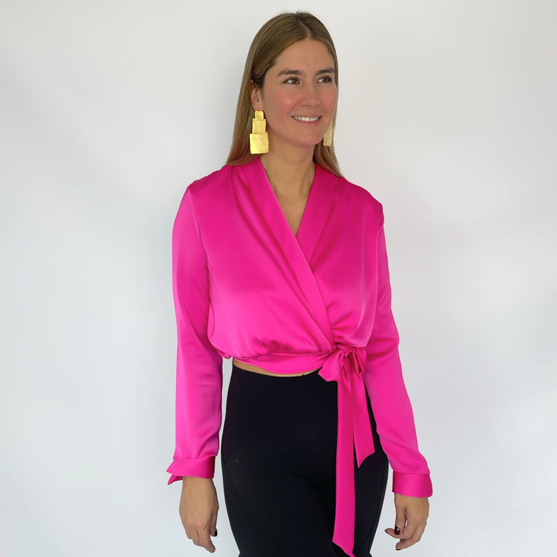 BLUSA EMILIA FUCSIA